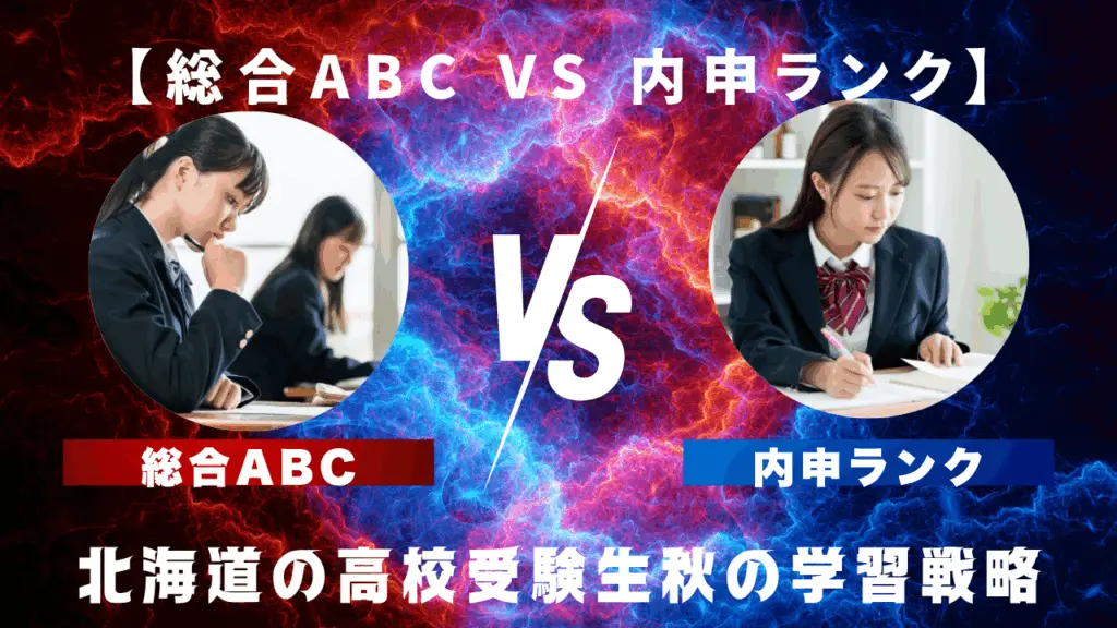北海道の高校受験生秋の学習戦略